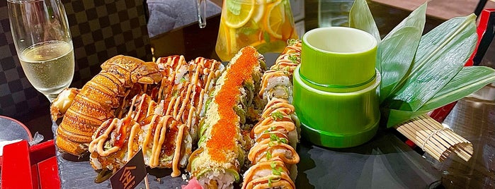 Gold Sushi Club Express is one of Jeddah.