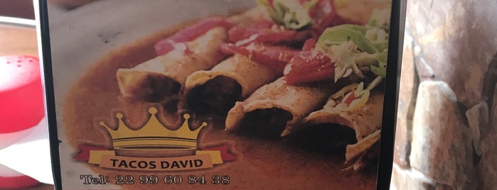 Tacos David is one of comida rapida.