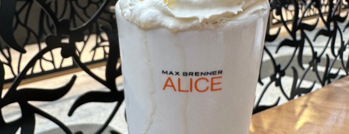 Max Brenner Chocolate Bar is one of other places I've eaten.