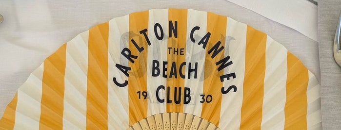 Carlton Beach Club is one of Cannes France.