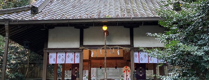 葛木御歳神社 is one of 式内社 大和国1.
