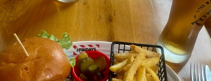 TGI Fridays is one of My favourites for Cafes & Restaurants.