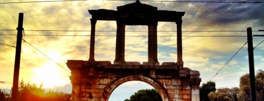 Hadrian's Arch is one of Athens City Tour.