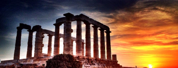 Poseidon's Temple is one of Discover Athens.