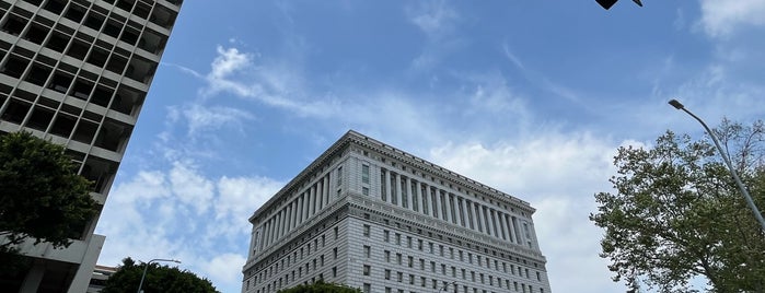 County of Los Angeles, Hall of Administration is one of frequents.