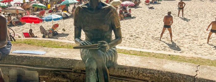 Estátua de Clarice Lispector is one of Copacabana/Leme.