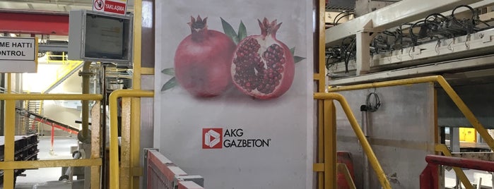 AKG Gazbeton Çorlu Fabrikası is one of สถานที่ที่ Caglar ถูกใจ.