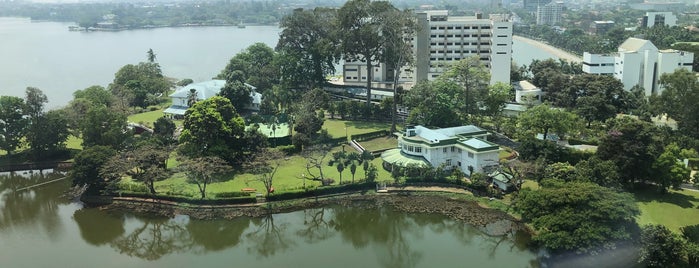 Inya Lake is one of Yangon.