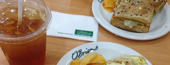 O'Briens Irish Sandwiches is one of Malaysia.