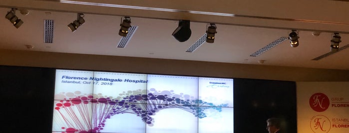 İstanbul Florence Nightingale Hastanesi Konferans Salonu is one of Rose : понравившиеся места.
