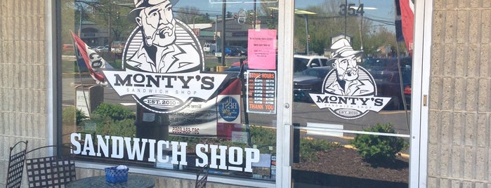 Monty's Sandwich Shop is one of PA road trip.