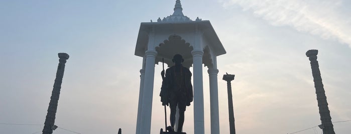 Gandhi Statue is one of Pondy.