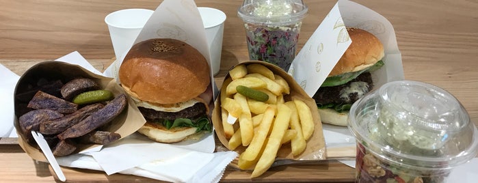 ORGANIC & NATURAL BURGER KITCHEN is one of 名古屋_栄・新栄.