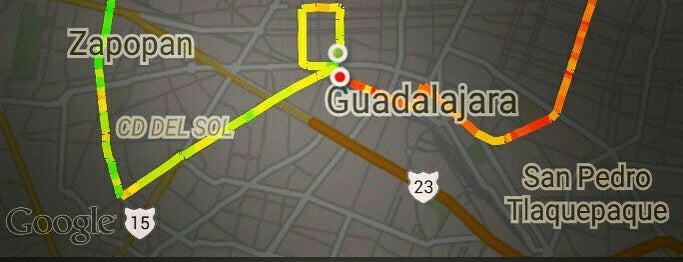 Maraton Internacional Guadalajara 2015 is one of Tempat yang Disukai Lorraine.