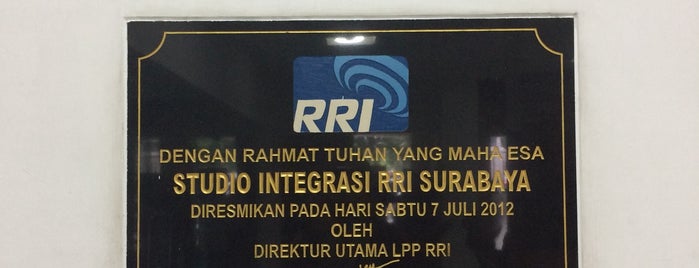 RRI Surabaya is one of Tempat Bersejarah di Surabaya.