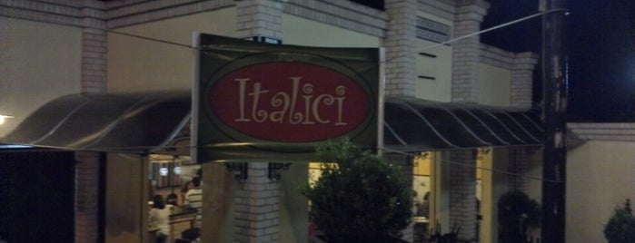 Pizzaria Italici is one of Eliane'nin Beğendiği Mekanlar.