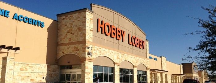 Hobby Lobby is one of Orte, die Alisha gefallen.