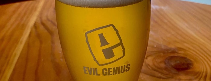 Evil Genius Beer Company is one of Chris'in Beğendiği Mekanlar.