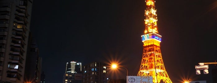 赤羽橋交差点 is one of 東京タワーの撮影スポット.