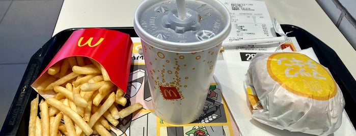 McDonald's is one of 隠れ新座.