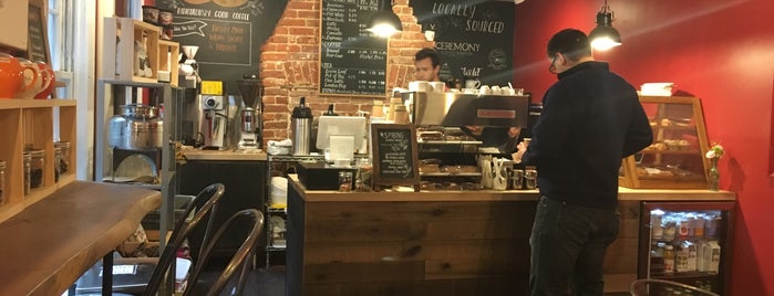 Brown Mustache Coffee is one of Annapolis.