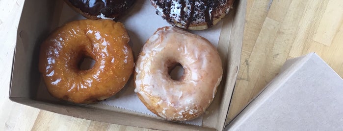 Vortex Doughnuts is one of Good Places to Work From in Asheville.