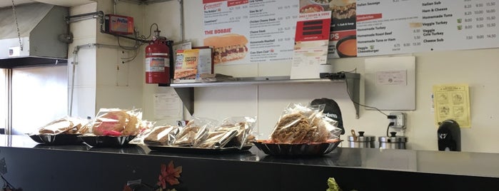 Capriotti's Sandwich Shop is one of Diners Drive-Ins and Dives & Roadfood.