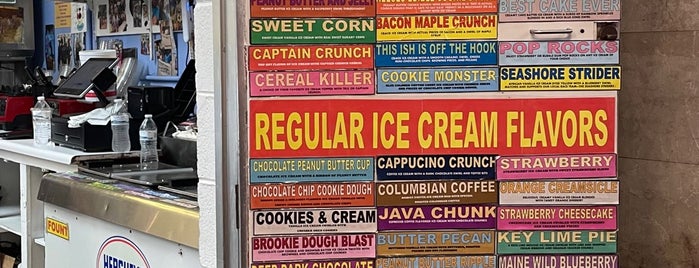 The Ice Cream Store is one of Must eats.
