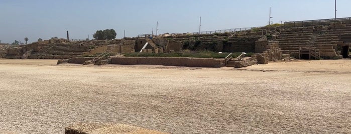 Caesarea Hippodrome is one of Israel guide.