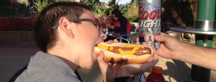 Angel Stadium of Anaheim is one of The 15 Best Places for Hot Dogs in Anaheim.