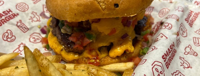 Smash Burger is one of The 13 Best Places for Black Bean Burger in Houston.