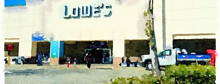 Lowe's is one of Valencia / Santa Clarita.