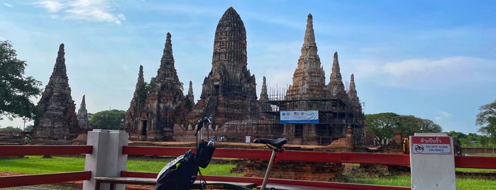 Wat Chai Watthanaram is one of Phra Nakhon Sri Ayutthaya.
