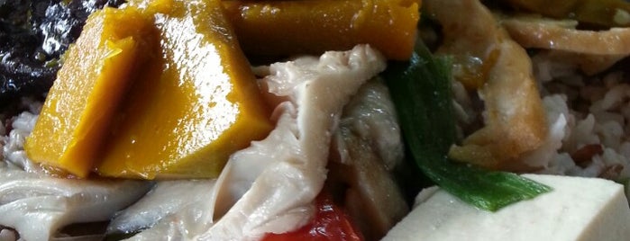 ร้านมังสวิรัติ หน้าอำเภอ Thai Vegetarian Food is one of Veggie Spots of Thailand เจ-มังฯทั่วไทย.