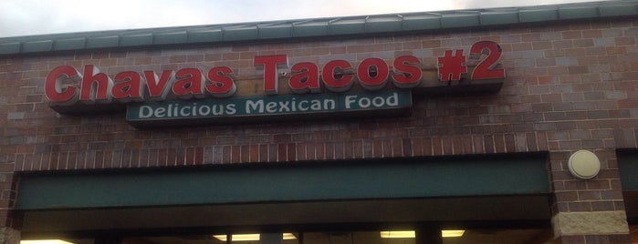 Chavas Tacos is one of Work Food.