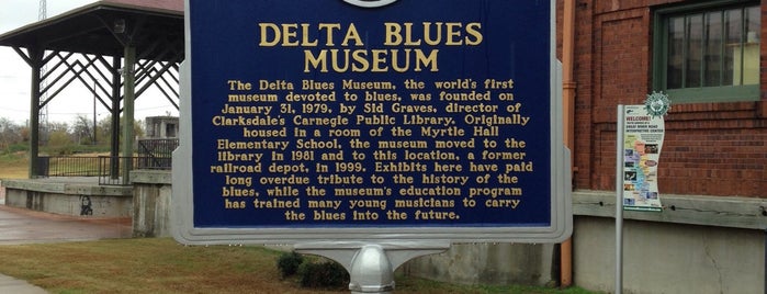 Delta Blues Museum is one of Southern Road Trip Working List.
