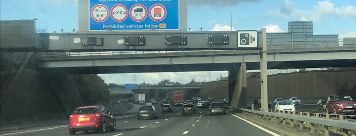 M25 Junction 2 is one of Transport.