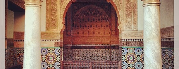 Saadian Tombs is one of Marrakech.