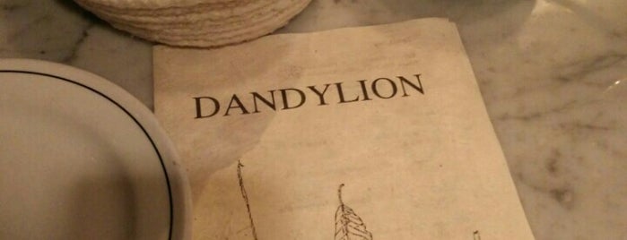 Dandylion is one of toronto picks and things.