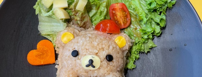Rilakkuma Cafe is one of Micheenli Guide: Kid-friendly dining in Singapore.