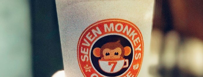 SEVEN MONKEYS COFFEE is one of have visited coffee shop.