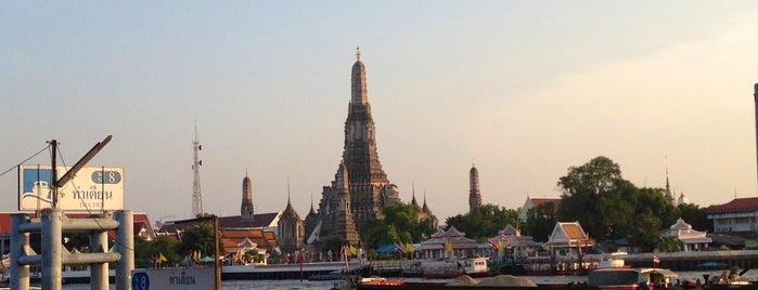 Tha Tien Pier N8 is one of Thailand 🌍🏯🌅.