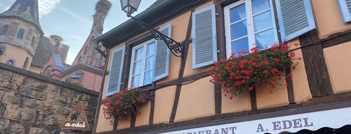 Restaurant Edel is one of Eguisheim.