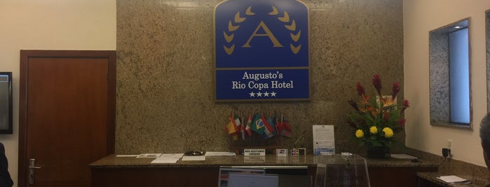 Best Western Augusto's Rio Copa Hotel is one of Hotel RJ.