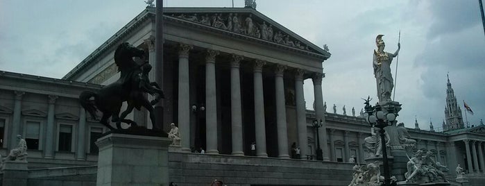 Parlament is one of Vienna (July 2014).