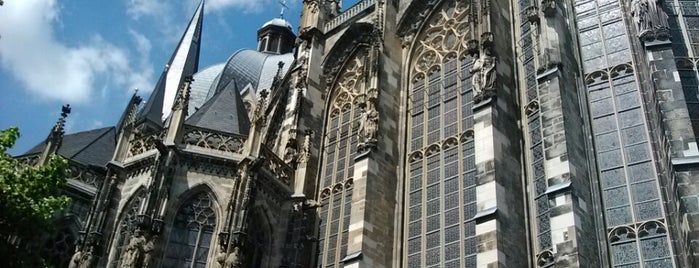 Aachener Dom St. Marien is one of Germany (May 2014).
