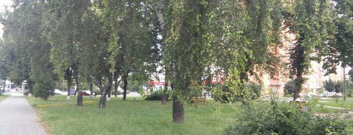 Сквер ім. Панаса Мирного is one of Андрей’s Liked Places.