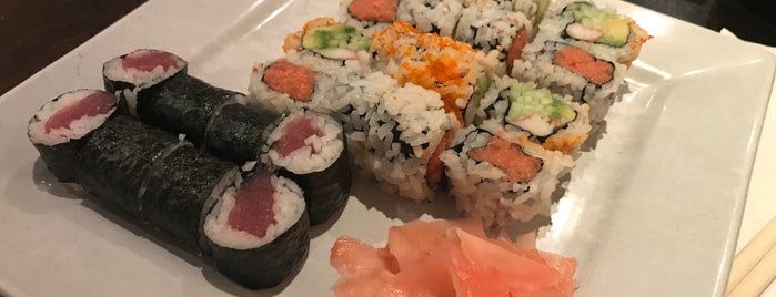 Nu Sushi is one of regular spots.
