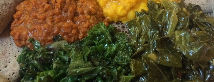 Abyssinian Kitchen is one of Vegetarian and Vegan Friendly Portland.