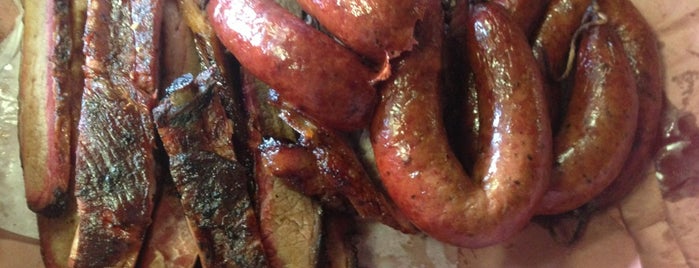 City Market is one of Texas Monthly's 50 Best BBQ Joints.